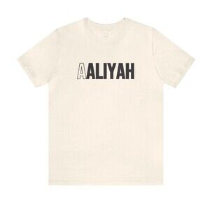 Aaliyah Unisex White Tee